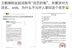 刘艺的笔是什么意思，王鹤棣粉丝为什么不让用这个名字