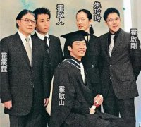 霍震霆一共结过几次婚？他的子女资料