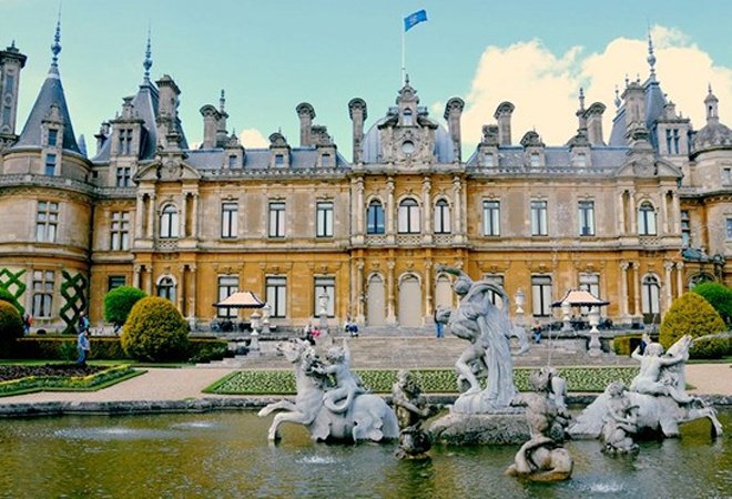 英国的沃德斯登庄园，罗斯柴尔德家族拥有的豪宅之一