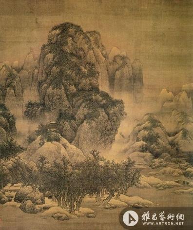 雪景寒林图