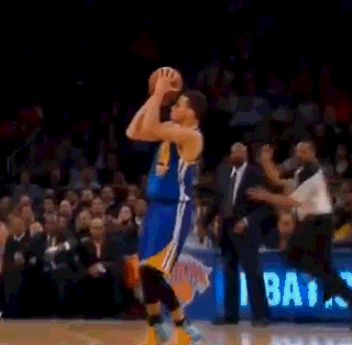 库里投篮慢动作gif