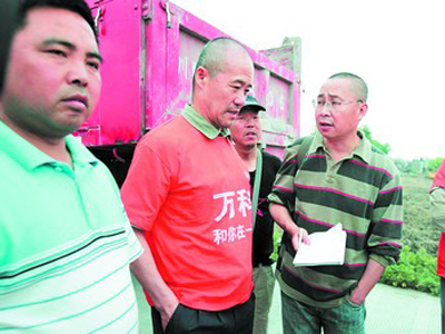 王石在灾区对公司“捐款门”事件公开道歉