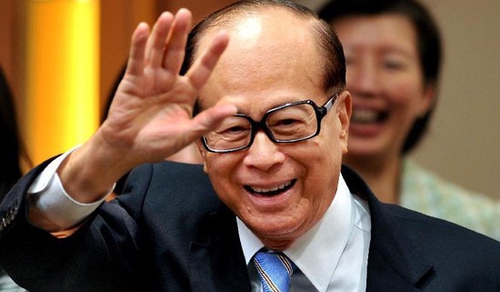 亚洲富豪前3中国造 马云李嘉诚王健林财富超5千亿