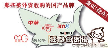 被外国收购的中国品牌有哪些，中国收购的外国品牌有什么