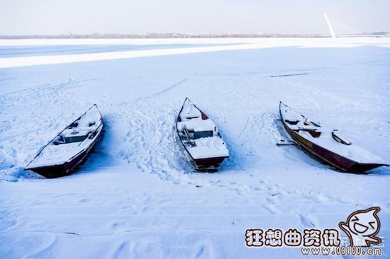 松花江一年四季的景色图片，松花江的冬季冰有多厚