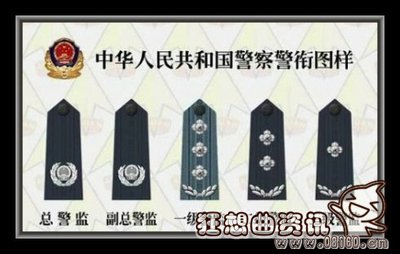 一级警监和武警少将谁官大，警监是属于什么级别的?