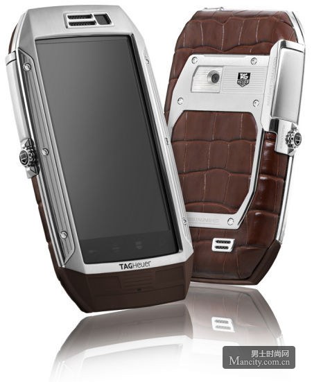 　　TAG Heuer LINK - Stainless steel &Red Caron Leather