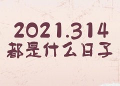 2021314代表什么意思？2021314送女朋友什么礼物