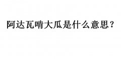 阿达瓦啃大瓜是什么意思？阿达瓦啃大瓜怎么获得？