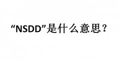 nsdd是什么意思？NSDD是什么梗？什么的缩写？