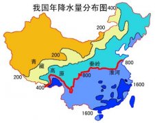 秦岭淮河一线示意图，秦岭山脉地形图全图