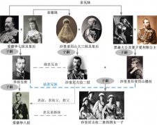 欧洲王室血缘关系图谱，欧洲王室原来都是亲戚