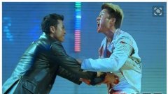 吴京10秒ko甄子丹视频，他们共同的师傅吴彬照片